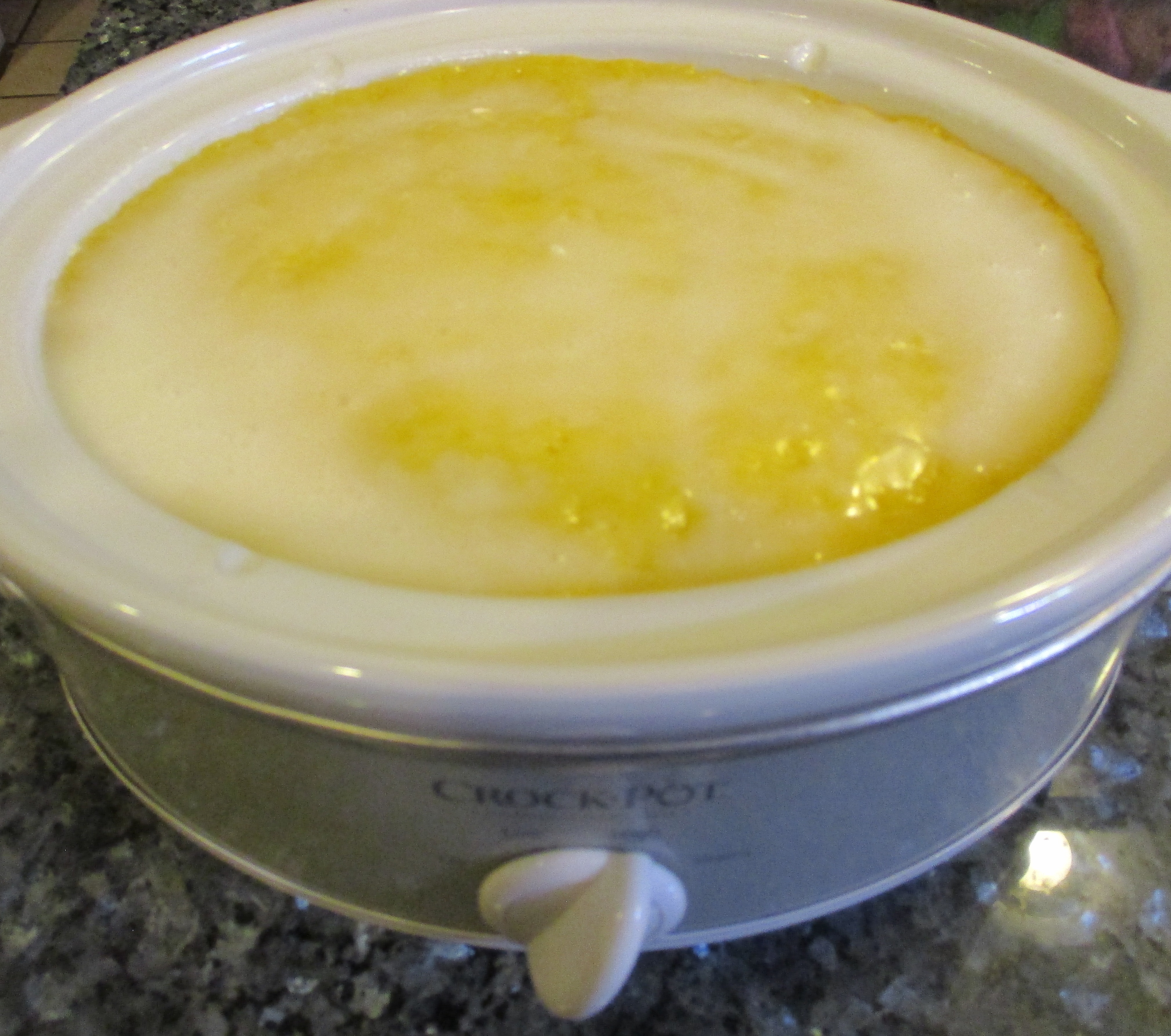 Slow Cooker Gooey Lemon Pudding Cake Recipe